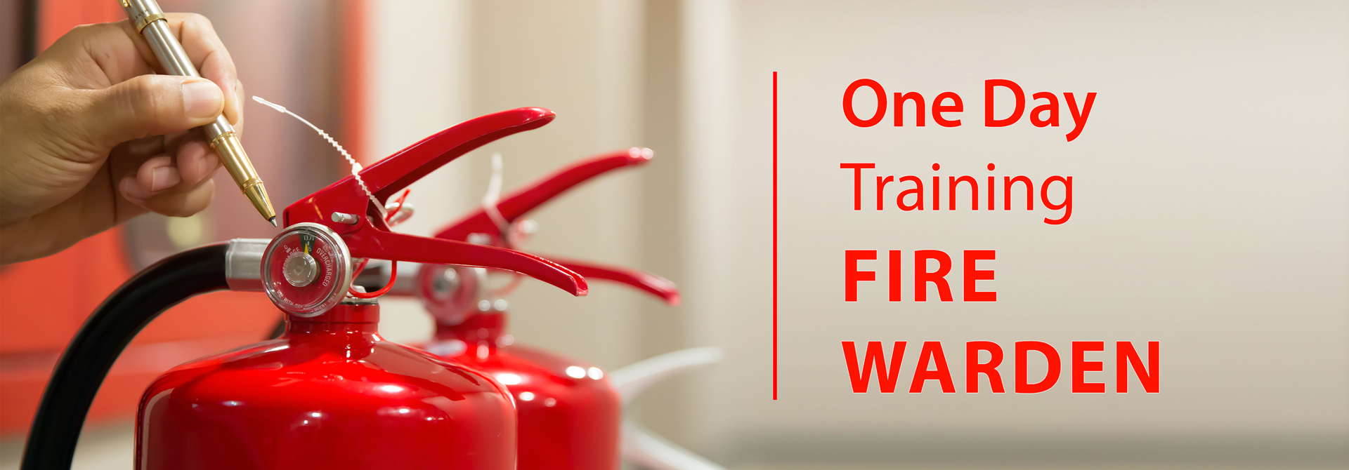 One Day Training FIRE WARDEN مسؤول الحرائق (يوم واحد)